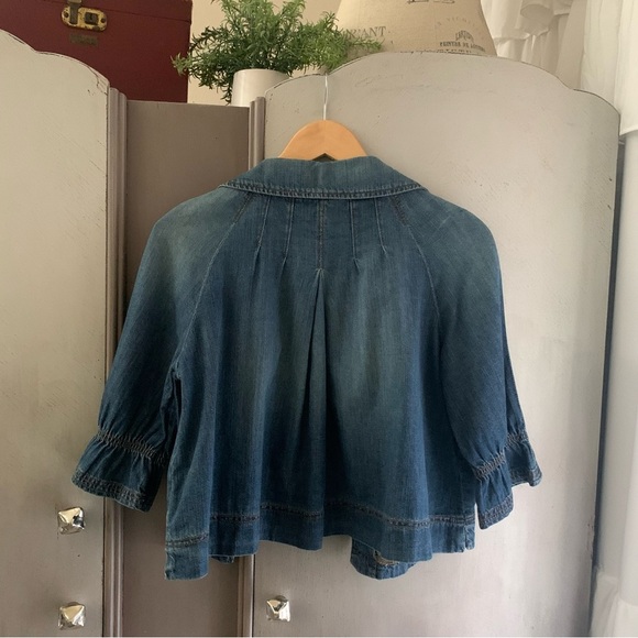 DKNY Jeans Denim Blue Women's Jacket - Picture 5 of 6